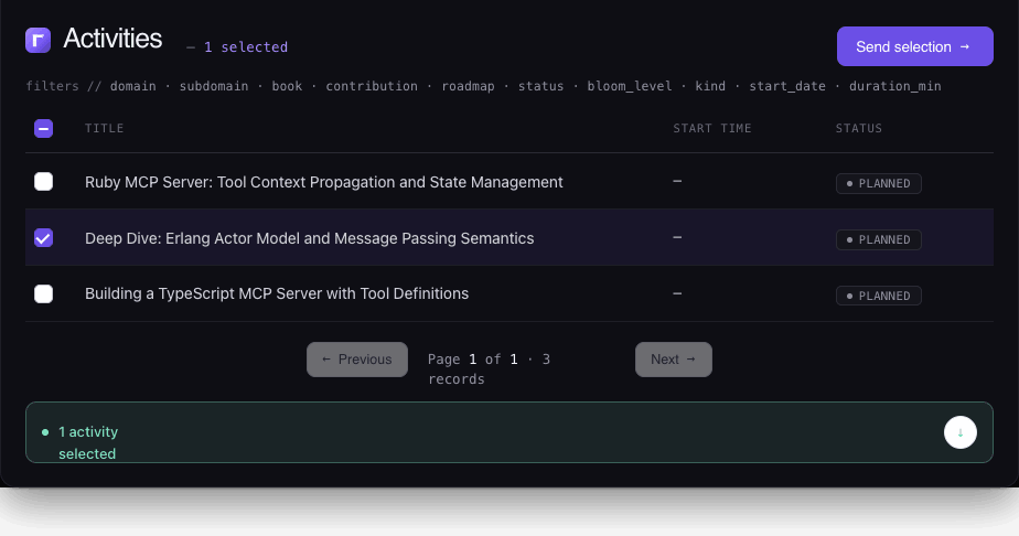 List view — list_records_app